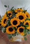 Bouquet di girasoli